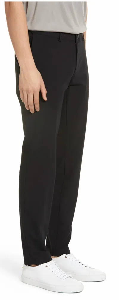 Brax Silvio Flat Front Trousers In Black 02