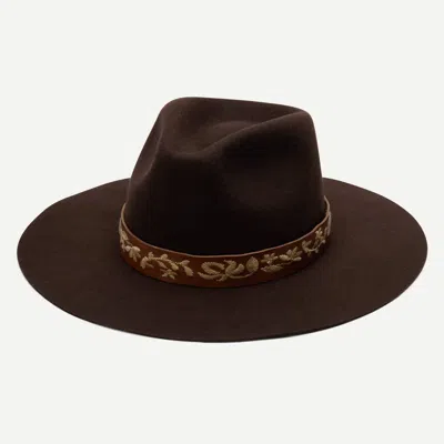 Wyeth Women's Liam Hat In Brown In Black