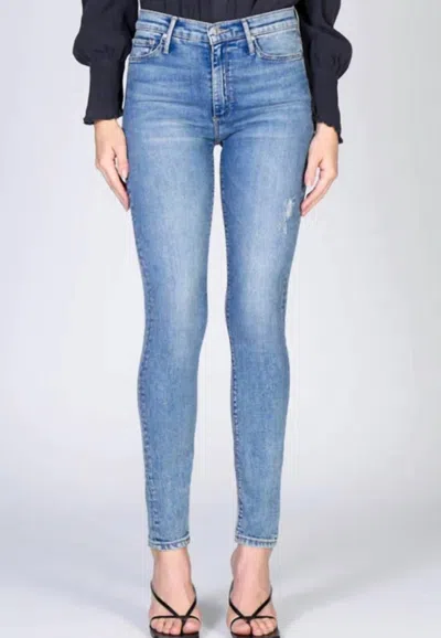 Black Orchid Gisele High Rise Skinny Jean In Peer Pressure In Blue