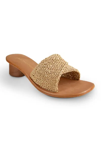 Band Of Gypsies Women's Viola Woven Sandal In Natural In Brown