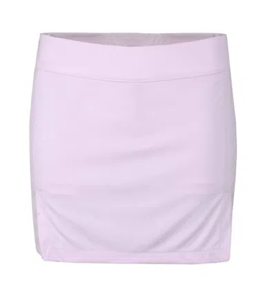 J. Lindeberg Amelie Mini Skirt In Purple