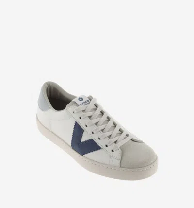 Victoria Women's Berlin Sneaker In Azul In White