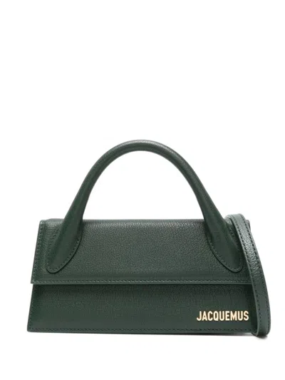 Jacquemus Le Chiquito Long Tote Bag In Green