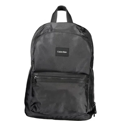 Calvin Klein Black Polyester Backpack