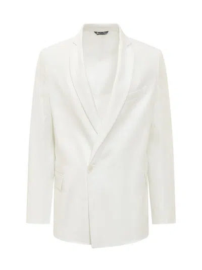 Costumein Single Breasted Blazer In White