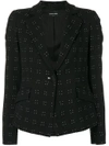 EMPORIO ARMANI PATTERNED FITTED JACKET,Z2G10TZ211112309680