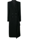 ALEXANDER MCQUEEN CASHMERE DOUBLE BREASTED COAT,491292QJK0412303340