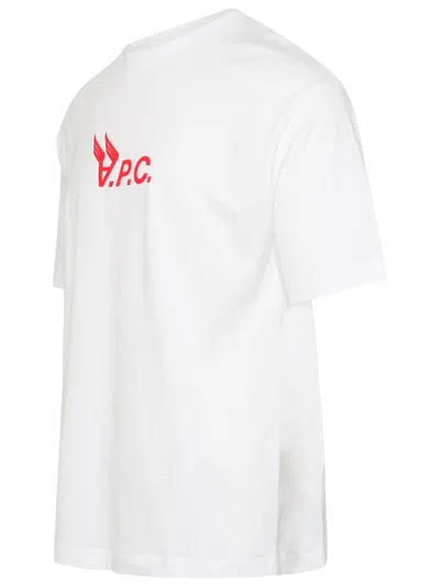 Apc A.p.c. T-shirt "hermance" In White