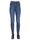 ALEXANDER MCQUEEN JEANS WITH SIDE BAND,492444 QJM20.4232