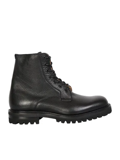 Church's Coalport 2 Leather Lace-up Boots In Black