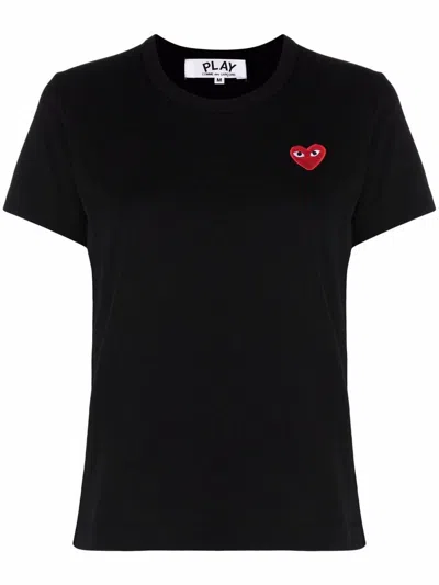 Comme Des Garçons Play T-shirt Comme Des Garcons Play Woman Color Black