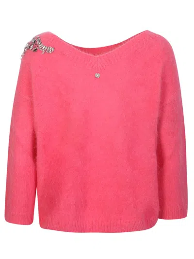 Liu •jo Liu Jo Knitwear In Pink