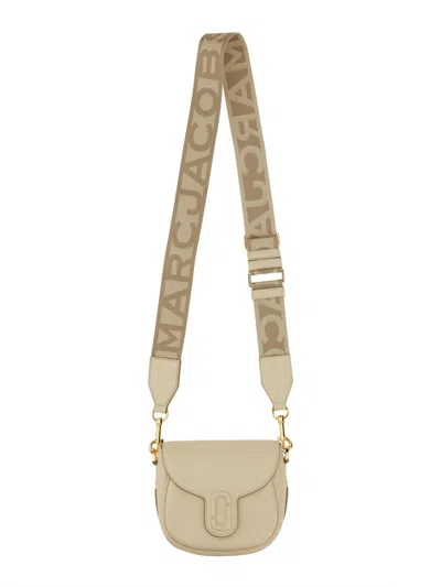 Marc Jacobs Saddle The J Marc Small Bag In Ivory