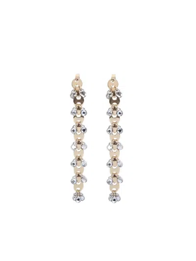 Rabanne Nano Eight Earrings Crystals In Not Applicable