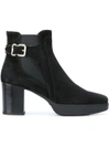 TOD'S TOD'S PLATFORM ANKLE BOOTS - BLACK,XXW40A0U700BYEB99912304033