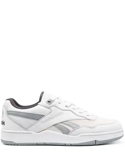 Reebok By Palm Angels Bb4000 Leather Sneakers In Grey