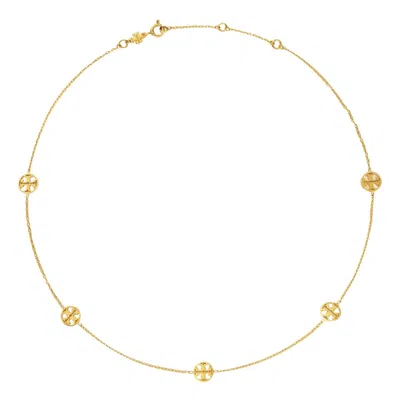 Tory Burch Miller Necklace In Gold