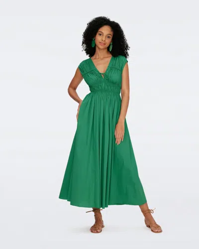 Diane Von Furstenberg Gillian Dress By  In Size Xl In Green