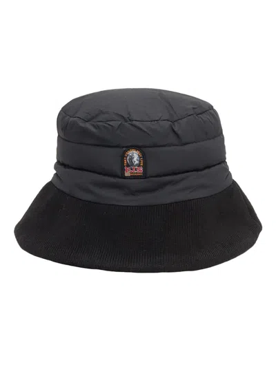 Parajumpers Puffer Bucket Hat In Black