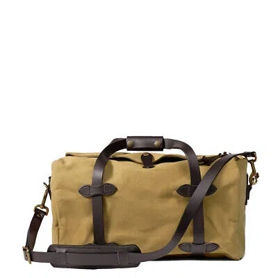 Pre-owned Filson Duffle Small Rugged Twill Tan