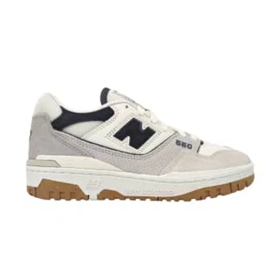 New Balance Bb550 Panelled Sneakers In White