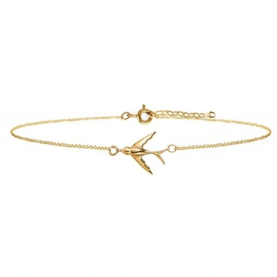 GUCCI WOMEN'S SWALLOW BRACELET GOLD