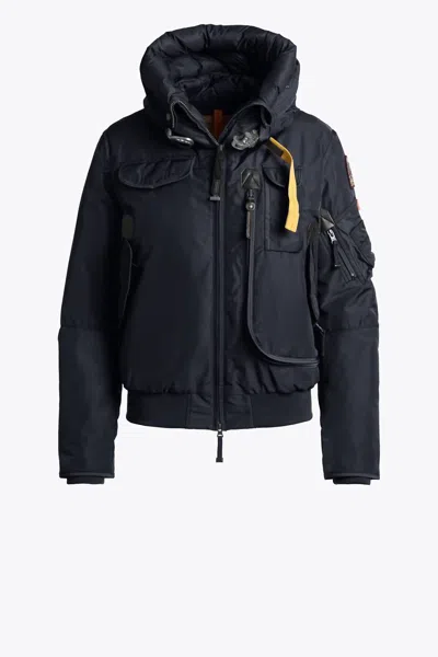 Parajumpers Gobi  - Hooded Down Bomber Clothing In Black