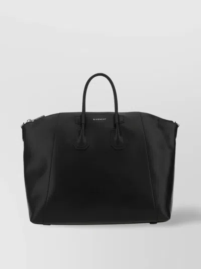 Givenchy Woman Black Leather Medium Antigona Sport Shopping Bag