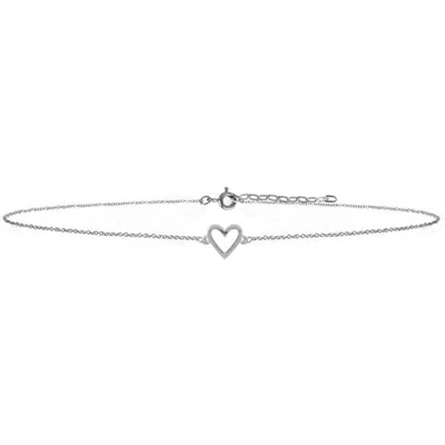Gucci Heart Chocker Necklace Silver