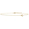 Gucci Swallow Choker Necklace Gold Vermeil