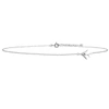 Gucci Swallow Choker Necklace Silver