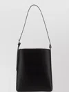 Apc Virginie Smooth Leather Shoulder Bag In Black