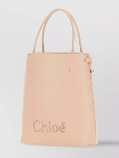 Chloé Micro Sense Handbag Structured Silhouette Top Handle