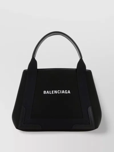 Balenciaga Small Canvas Cabas Handbag