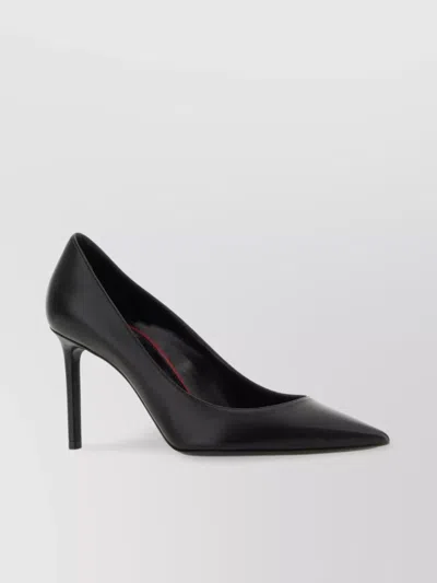 Saint Laurent Anja 85 Pumps In Smooth Leather In Black
