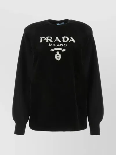 Prada Woman Black Cashmere Sweater