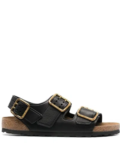 Birkenstock Milano Vintage Bold Grip In Black