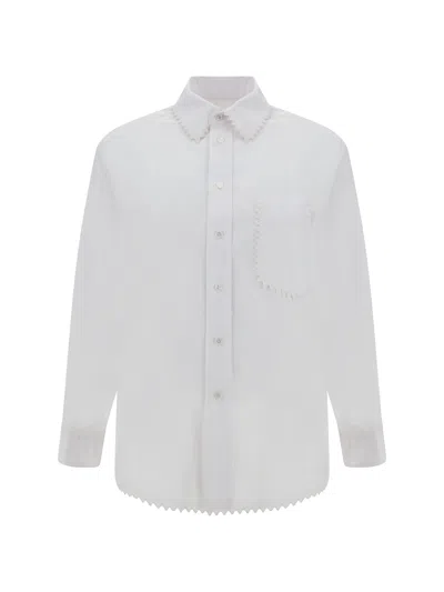 Bottega Veneta Compact Shirt In White