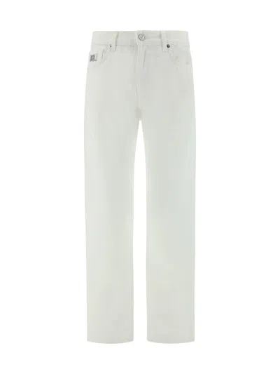 Versace Men Jeans In White