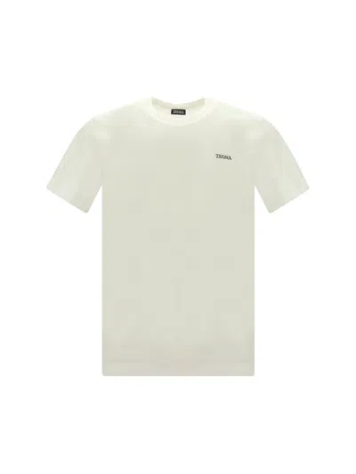 Zegna T-shirt In Multicolor