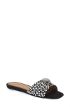 Kurt Geiger Kensington Sandal In Charcoal