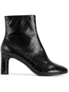 ROBERT CLERGERIE ZIPPED ANKLE BOOTS,ELTEVCOCCO12286731