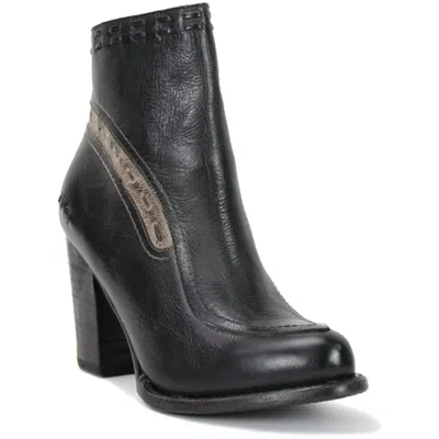 Bed Stu Yuno Ankle Boots In Black Icicle Rustic