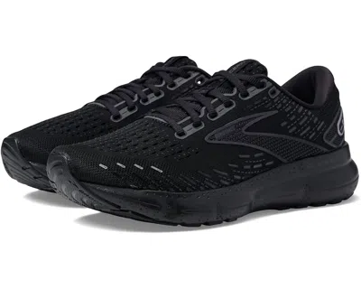 Brooks Women's Glycerin 20 Running Shoes ( B Width ) In Black/black/ebony