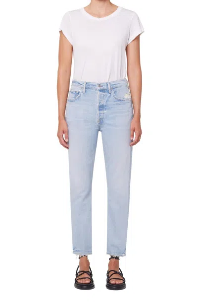 Citizens Of Humanity Women's Jolene High Rise Slim Jeans In Ace High In Blue