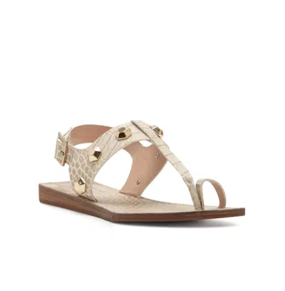 Vince Camuto Dailette Sandal In Taupe In White