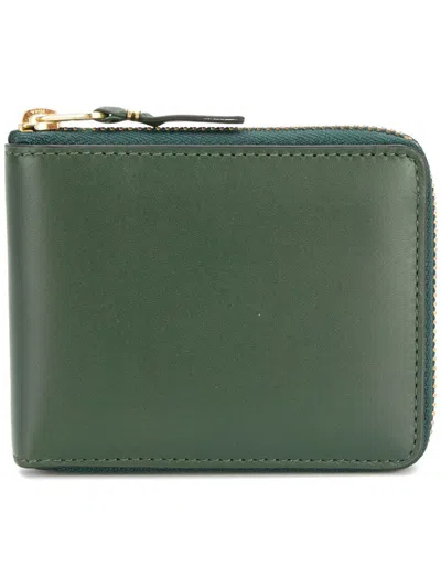Comme Des Garçons Classic Logo Wallet Accessories In Green