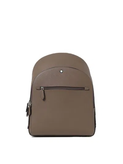 Montblanc Sartorial Medium Backpack In Grey