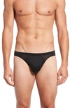 Hanro Cotton Sporty Bikini Briefs In Black