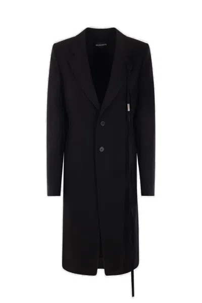 Ann Demeulemeester Alea Tailored Fitted Coat In Black